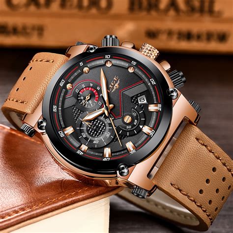 leather watches for men